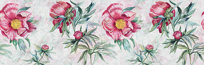 Фотообои RED PEONY 3B, FLOWERS, Factura Фотообои RED PEONY 3B, FLOWERS, Factura